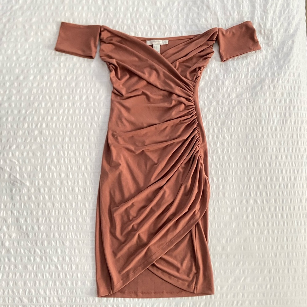 Forever 21 Contemporary, Brown Dress, Medium